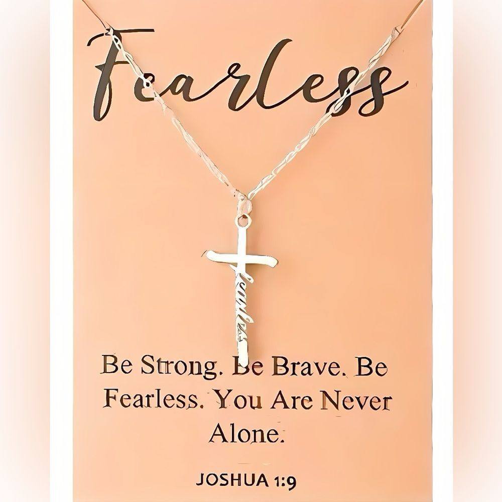 NWT GORGEOUSLY DELICATE STAINLESS STEEL FEARLESS NECKLACE OTHER STYLES AVAILABLE